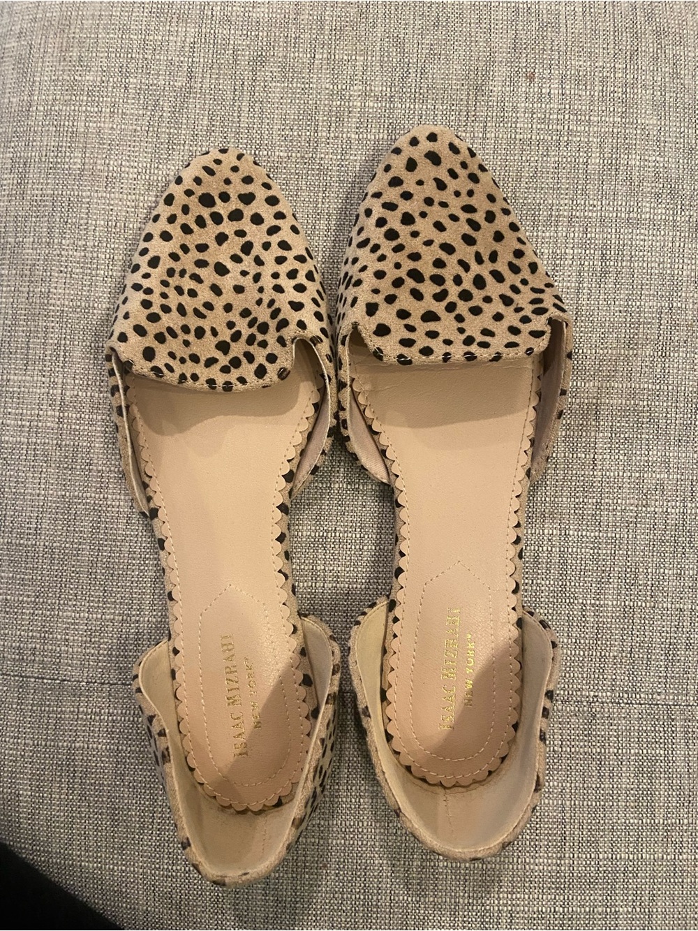 Womens leopard flats size 8.5